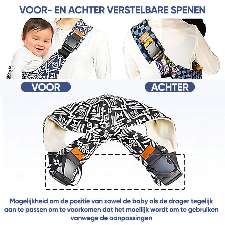 Ergonomische verstelbare babydrager – SnuggleRide