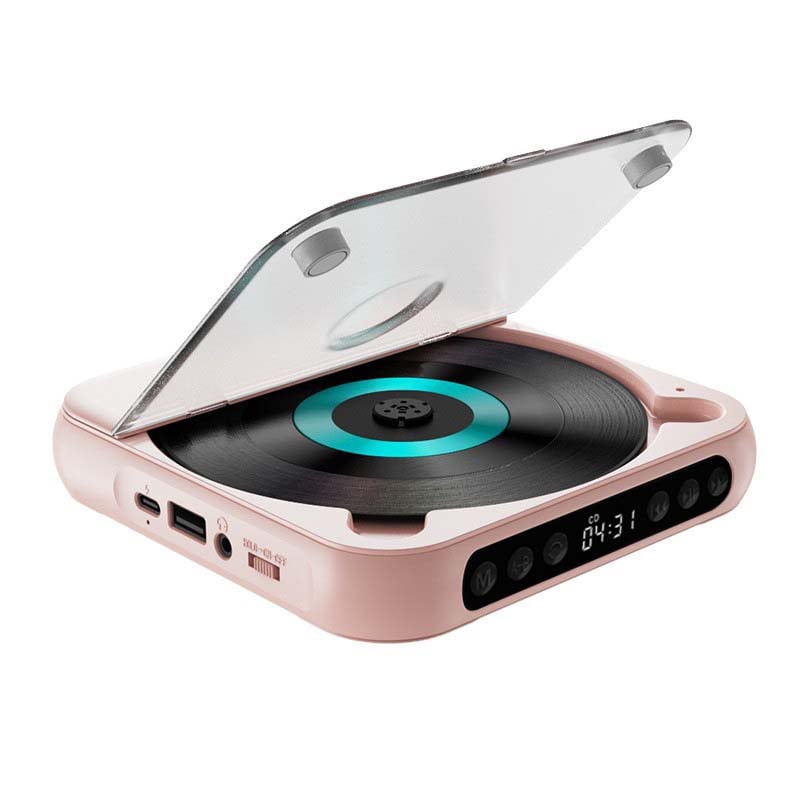 Draagbare bluetooth-cd-speler met hifi-geluid – 4 kleuren