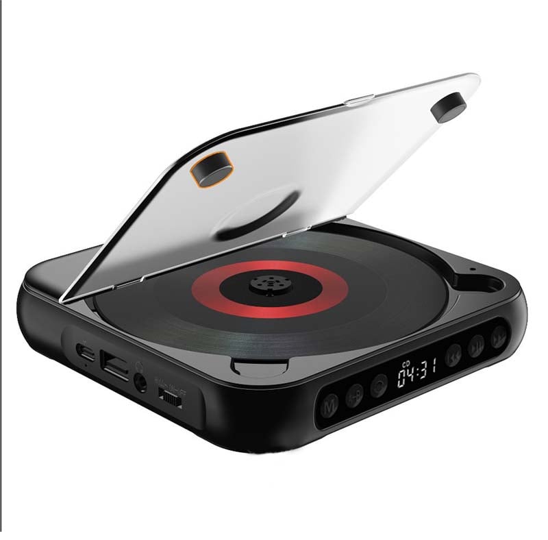 Draagbare bluetooth-cd-speler met hifi-geluid – 4 kleuren