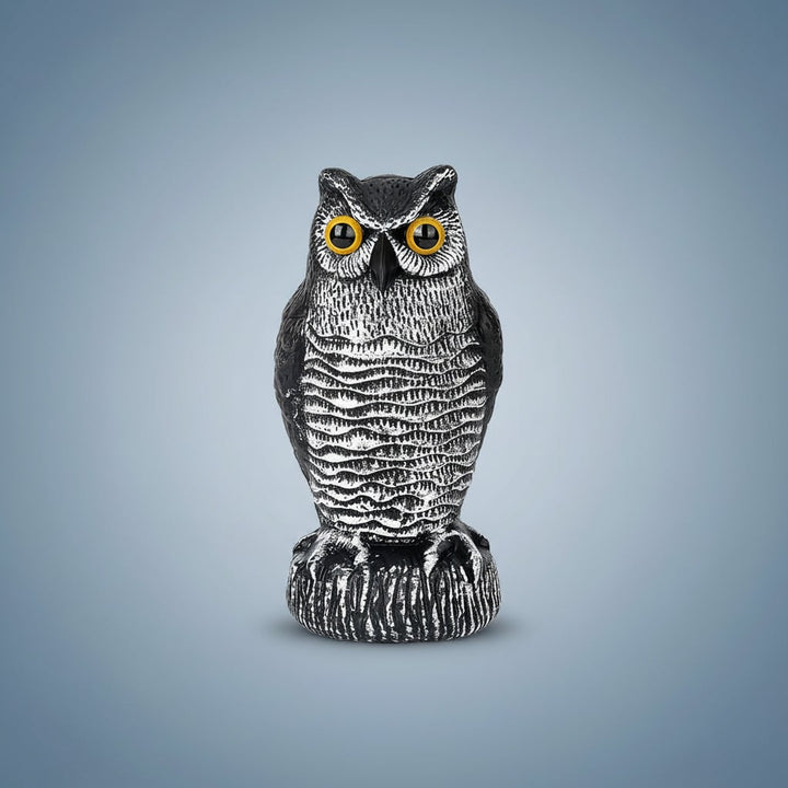 Halloween uilenlokvogel beeld met vogelverschrikker-ontwerp voor buiten