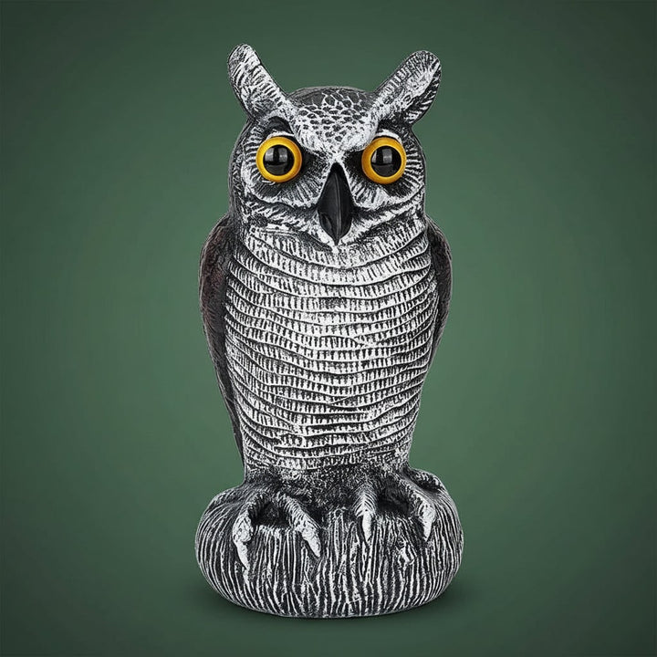 Halloween uilenlokvogel beeld met vogelverschrikker-ontwerp voor buiten