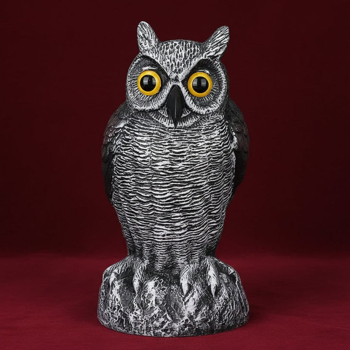 Halloween uilenlokvogel beeld met vogelverschrikker-ontwerp voor buiten
