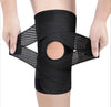 Kniebrace met instelbaar compressiesysteem