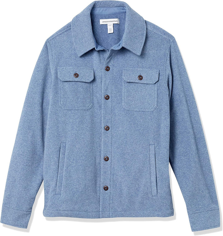 Fleece overshirt voor heren, voorjaar 2026 – Max