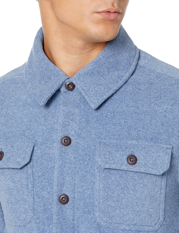 Fleece overshirt voor heren, voorjaar 2026 – Max