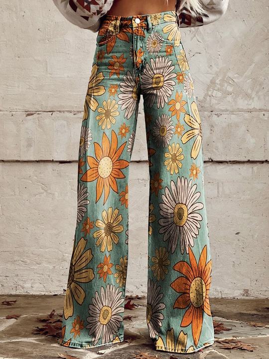 Luchtige lange damesbroek – Lina
