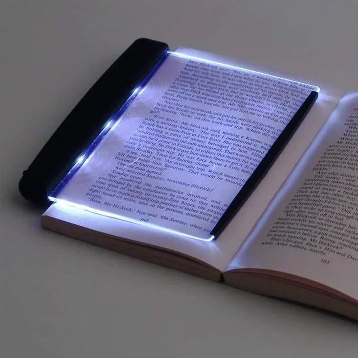 Boekenlamp, plat paneel, draagbare led-leeslamp op batterijen