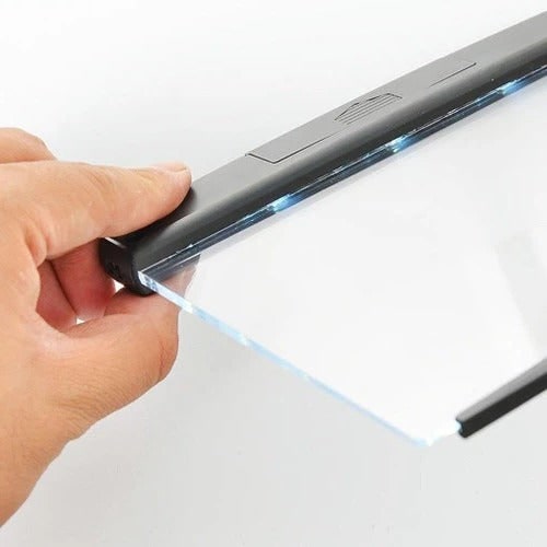 Boekenlamp, plat paneel, draagbare led-leeslamp op batterijen