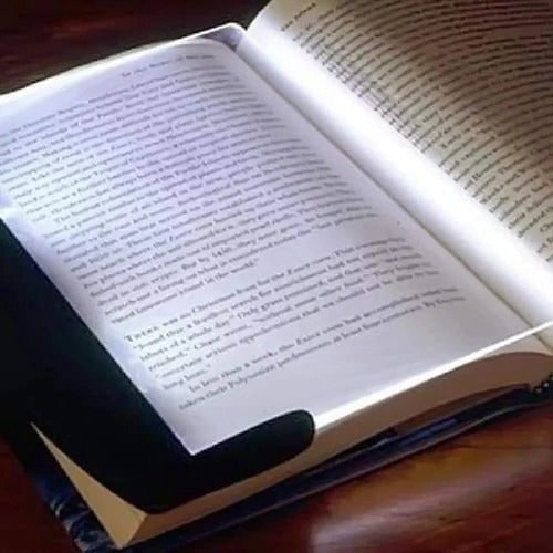 Boekenlamp, plat paneel, draagbare led-leeslamp op batterijen