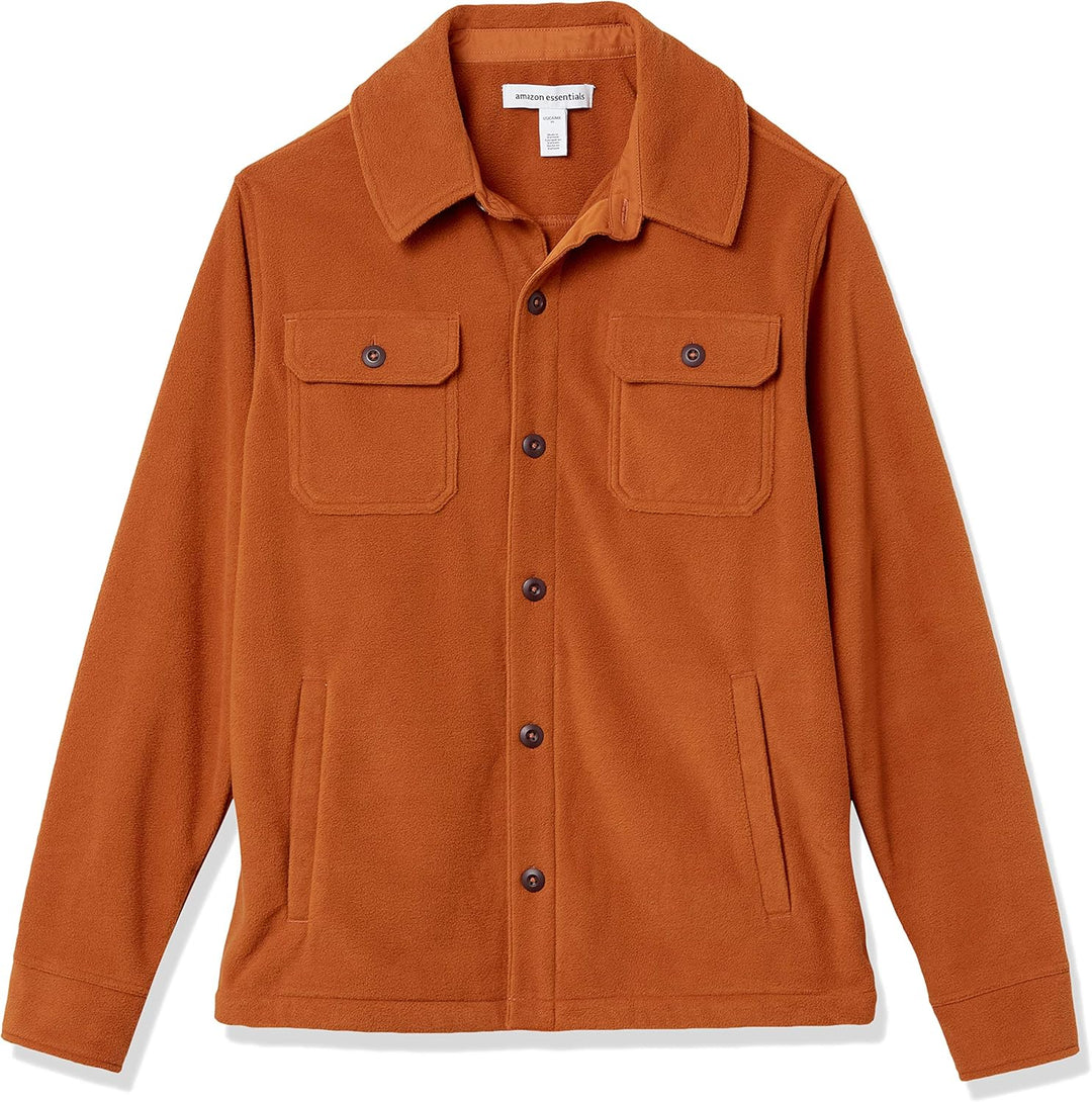 Fleece overshirt voor heren, voorjaar 2026 – Max