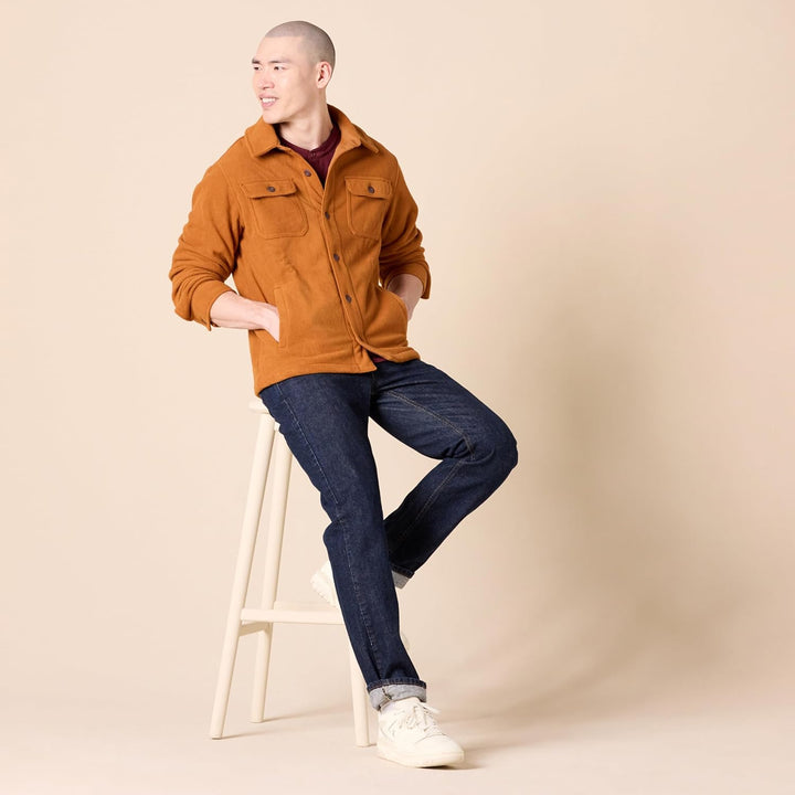 Fleece overshirt voor heren, voorjaar 2026 – Max