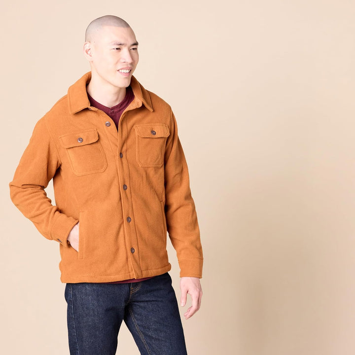 Fleece overshirt voor heren, voorjaar 2026 – Max