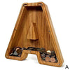 Houten letterspaarpot – LetterSaver
