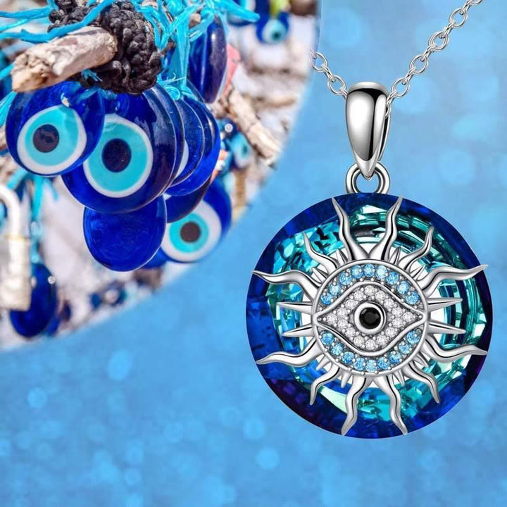 "Je zult altijd beschermd zijn" - Boze oog ketting