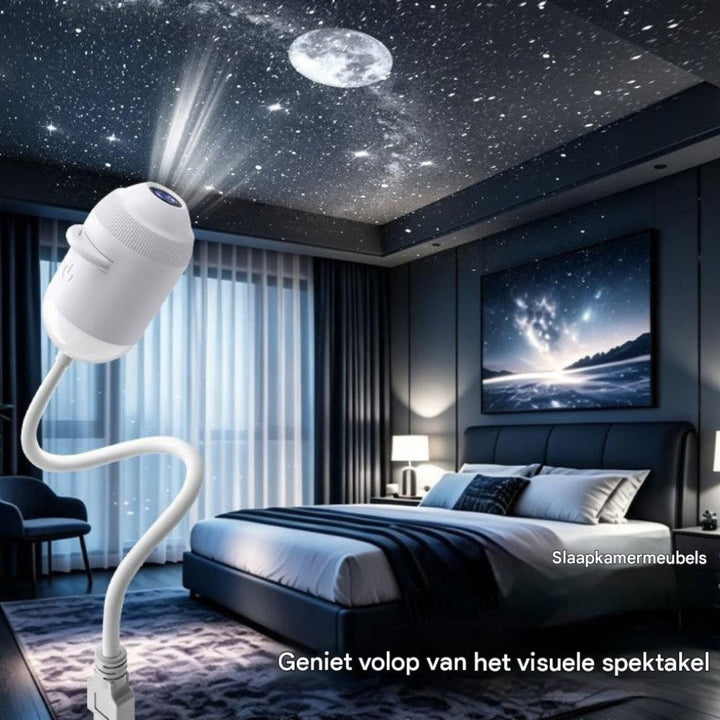 Sterrenhemel Projector Nachtlamp voor Slaapkamer Plafonddecoratie