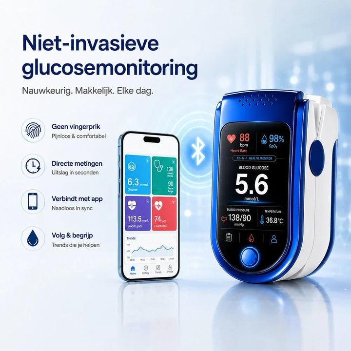 Moeiteloos comfort voor pijnvrije dagelijkse gezondheidscontroles