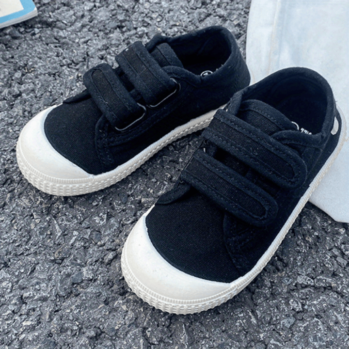 Unisex canvas kinderschoenen lichtgewicht ademende sneakers - Frankie