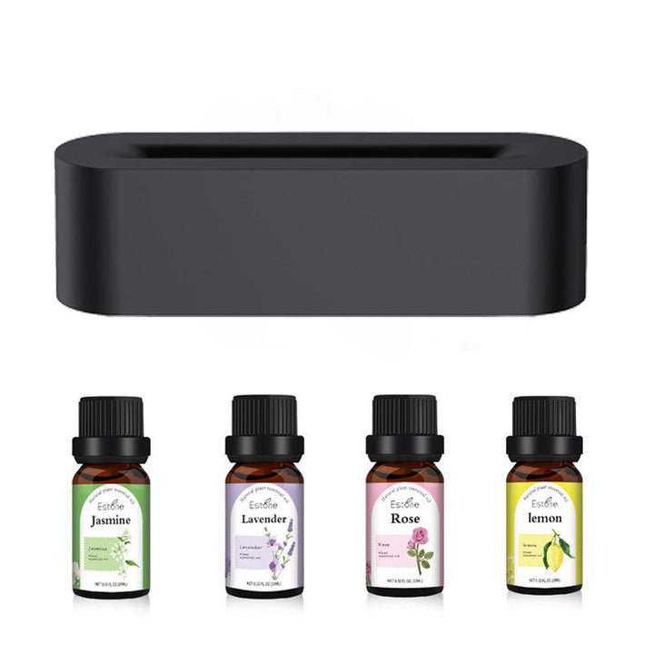 Vlam aroma diffuser met 7 kleuren, ook met geurolie erbij