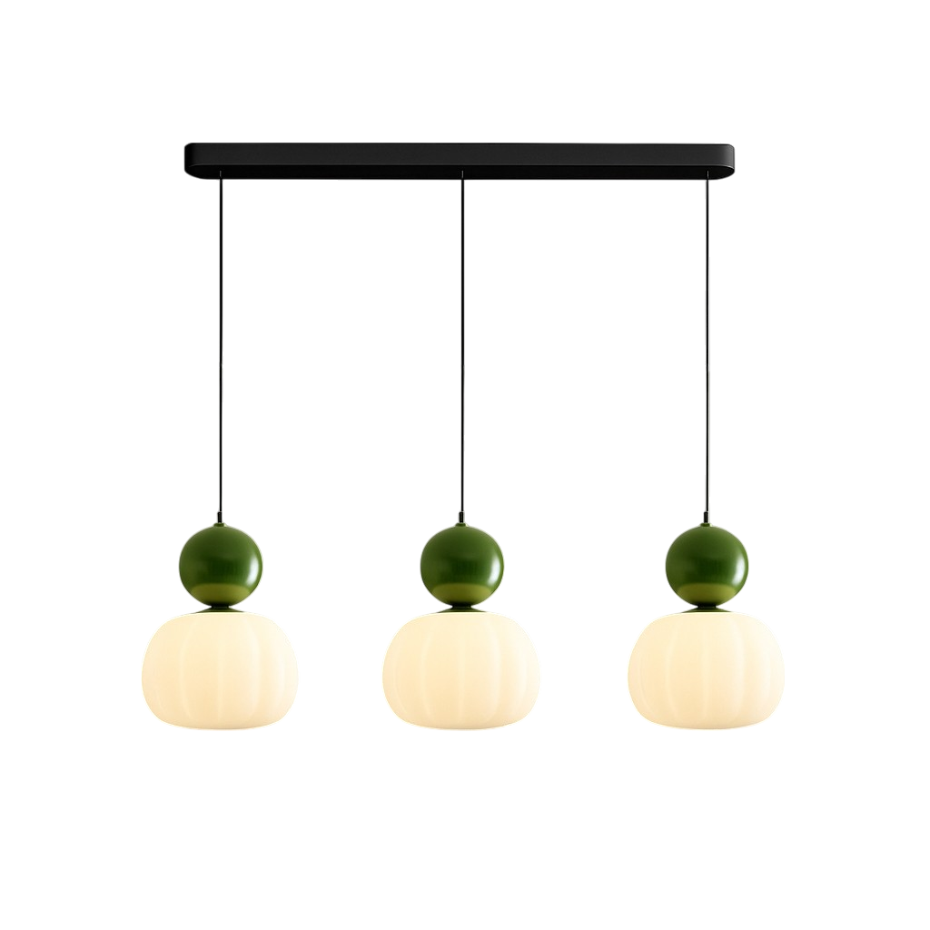 Plafondlamp modern hanglamp met doorschijnende kap en bolvormig accent, diffuse verlichting