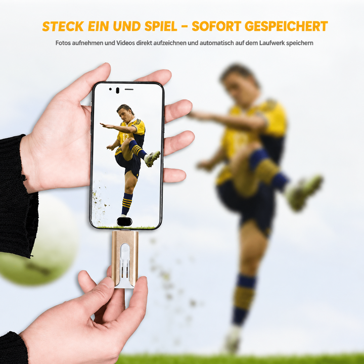 4-in-1-geheugenstick - extra opslagruimte voor je smartphone