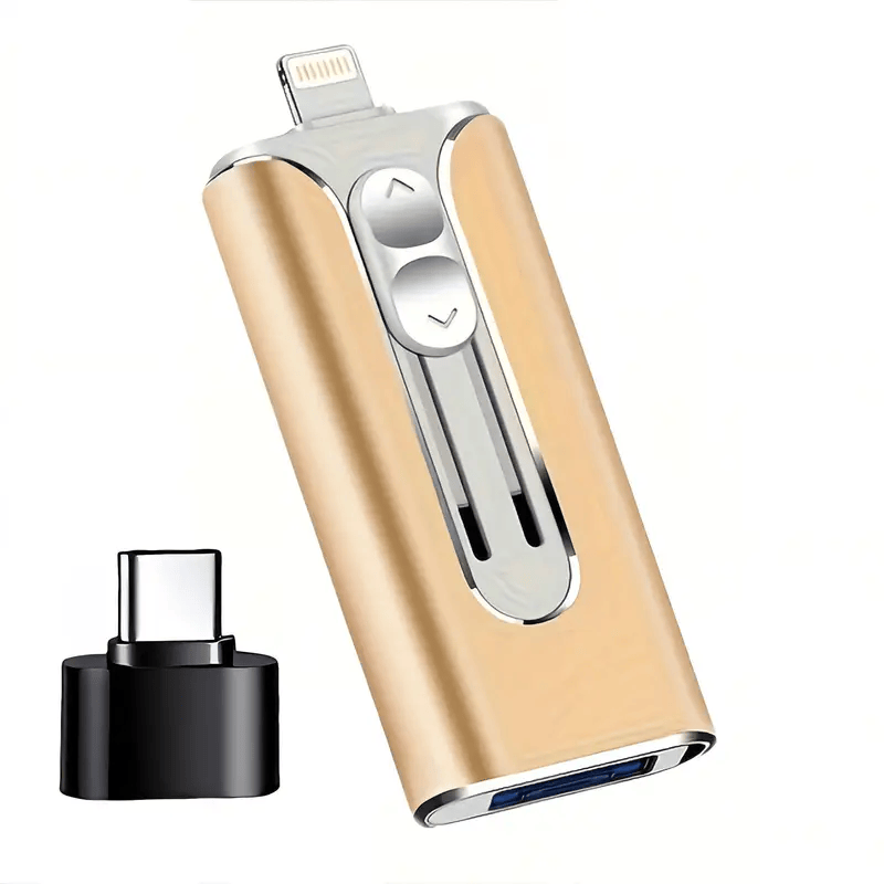 4-in-1-geheugenstick - extra opslagruimte voor je smartphone