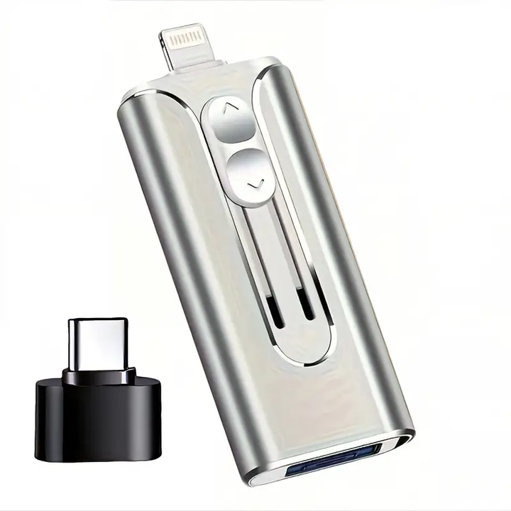 4-in-1-geheugenstick - extra opslagruimte voor je smartphone