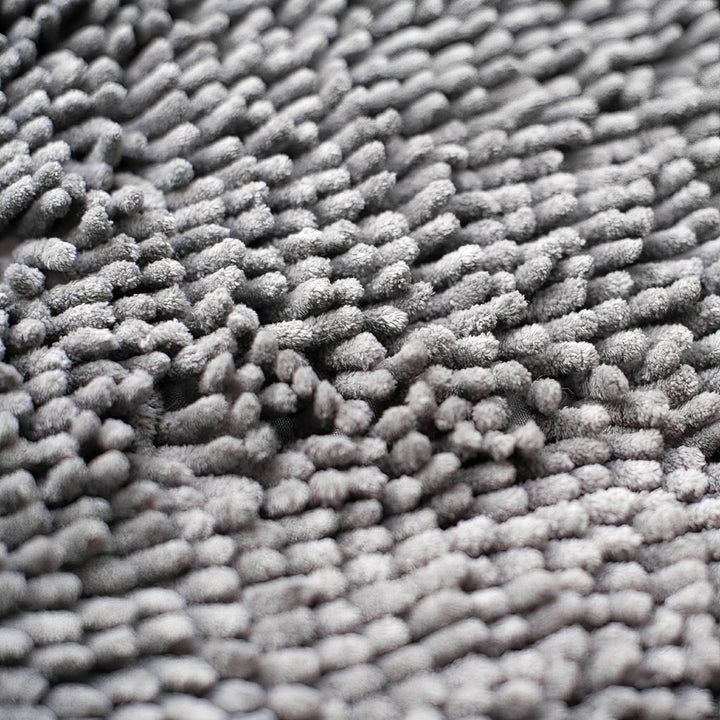 Absorberende antislip deurmat voor honden met vuile poten