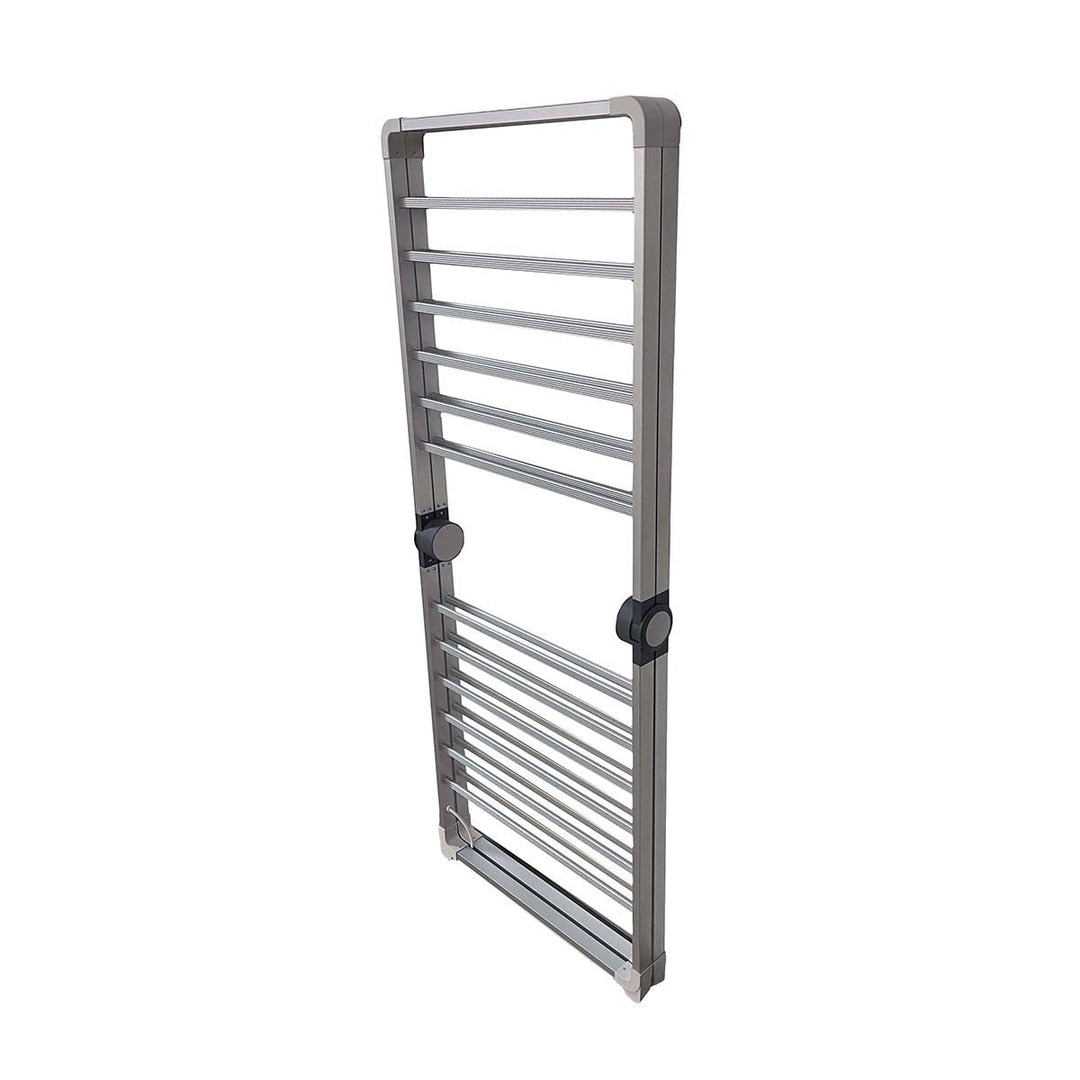Kledingrek opvouwbaar voor de was met aluminium frame en draagbaar, ruimtebesparend ontwerp