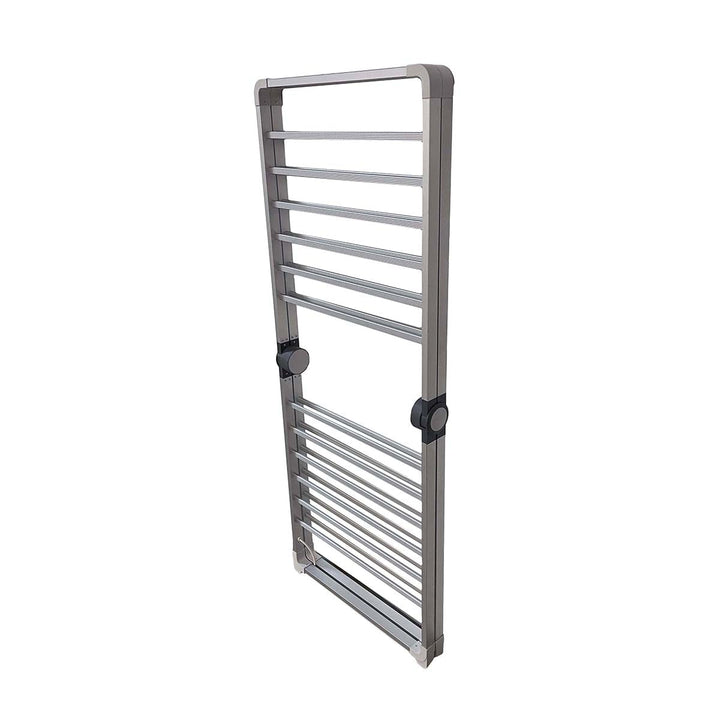 Kledingrek opvouwbaar voor de was met aluminium frame en draagbaar, ruimtebesparend ontwerp