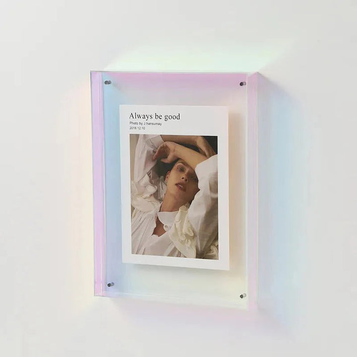 Gekleurde transparante fotolijst – FramePop