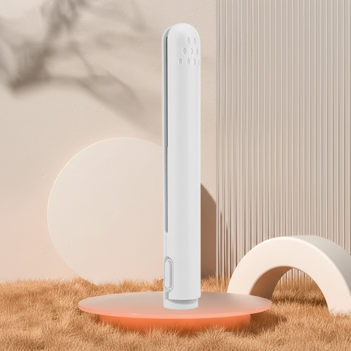 Draadloze mini-stijltang met keramische platen en USB-oplaadbare accu