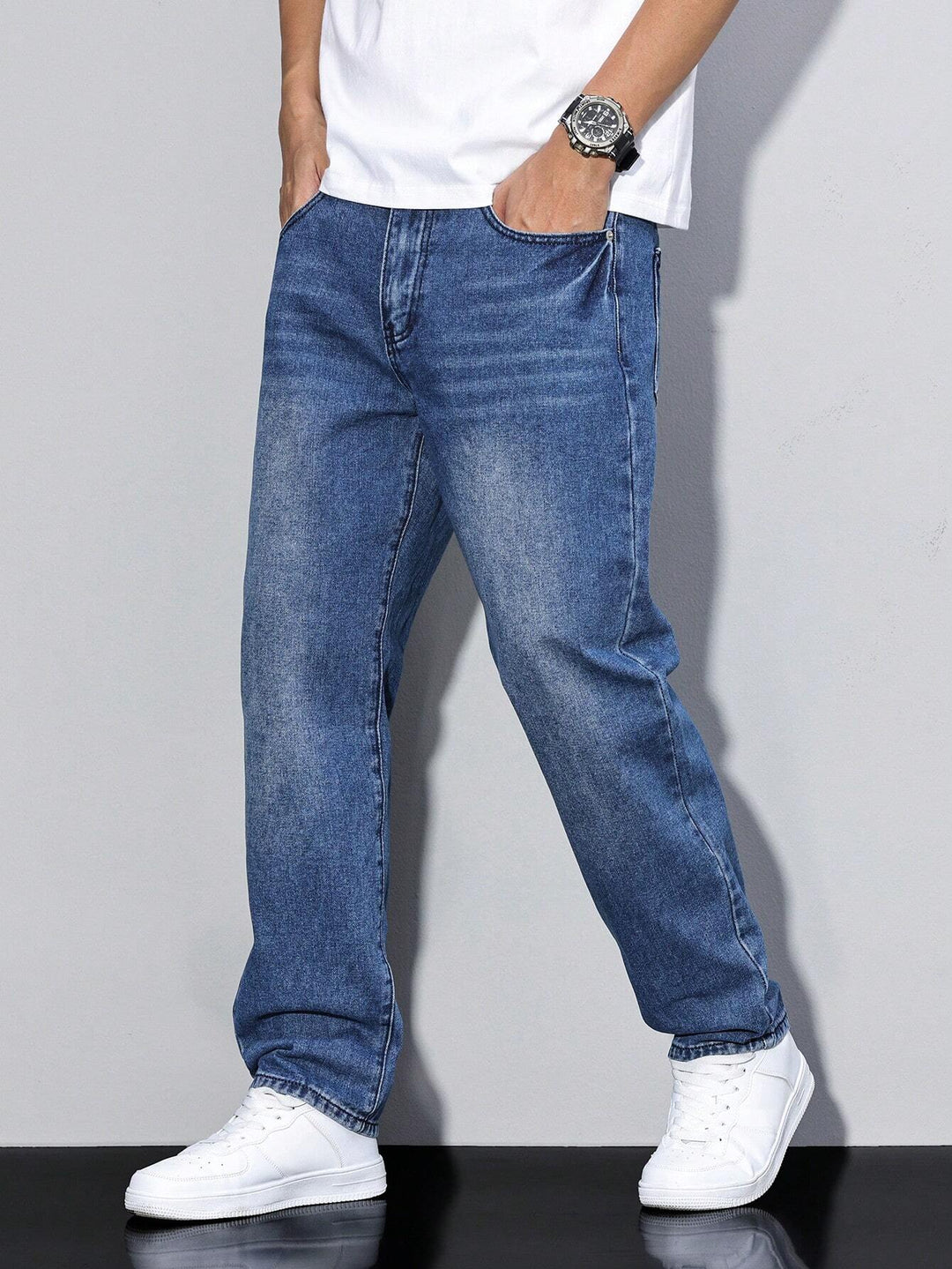 Casual Herenjeans met Rechte Pijp – Milan