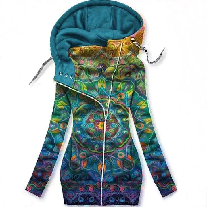 Damesvest met vlinderprint – Alina