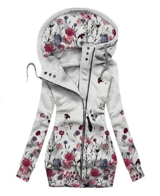 Damesvest met vlinderprint – Alina