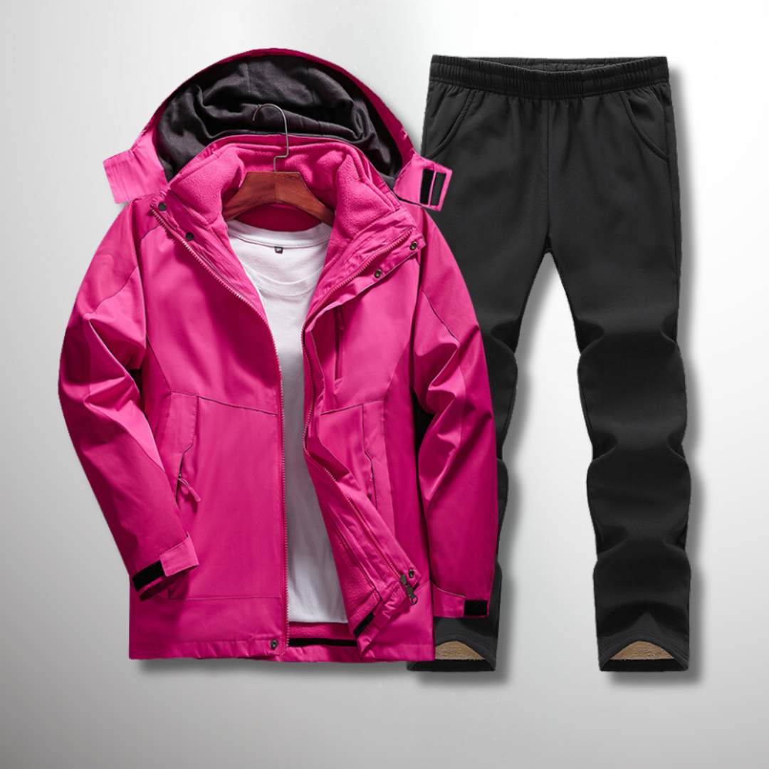 Softshell set dames – wind- en waterdicht voor outdoor – afbeelding 2