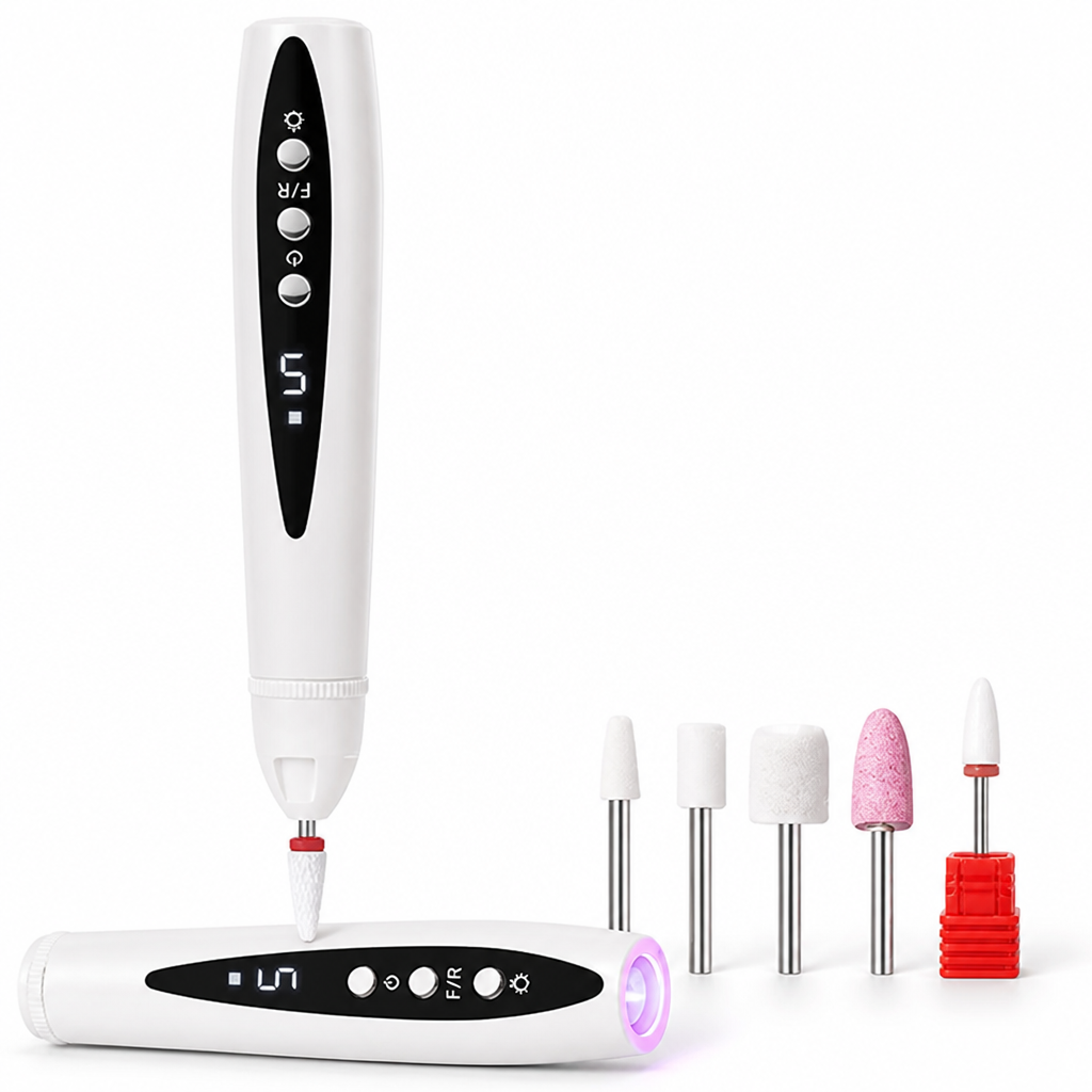 2-in-1 nagelfrees en uv-gellamp voor dikke nagels, salonresultaat