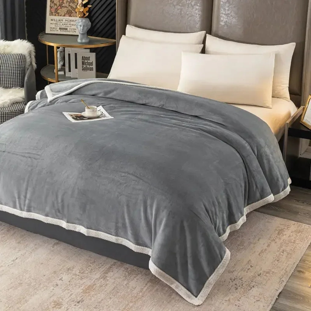 Dikke Polyester Fleece Deken