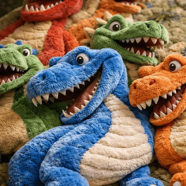 Dino-droomdeken – ultra knuffelzacht en speels comfort