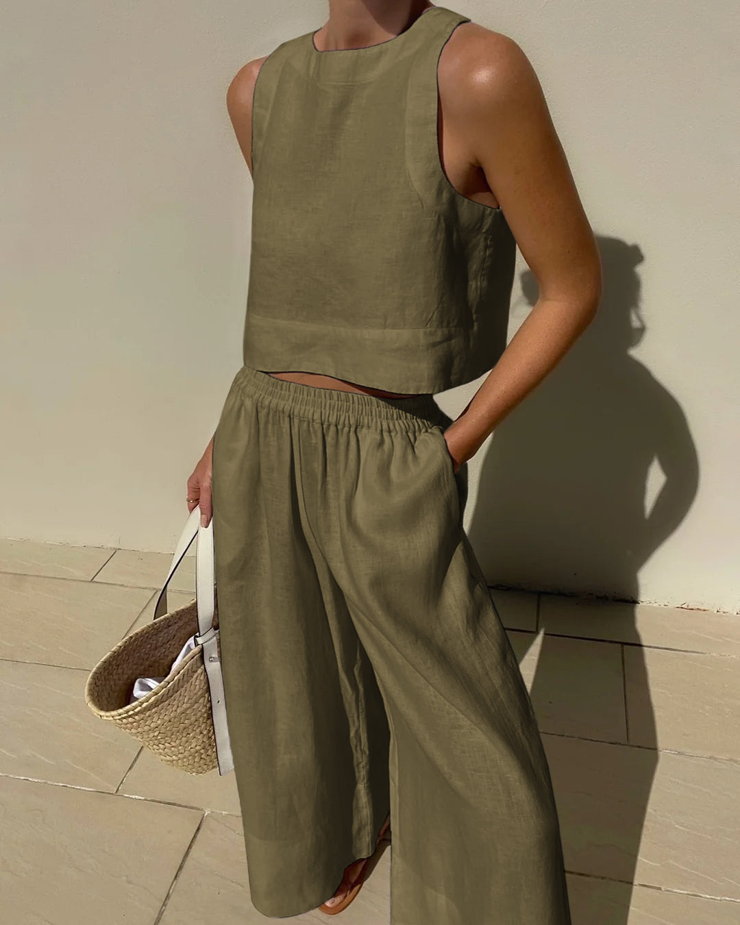 Tweedelige zomer kledingset dames - Maegan