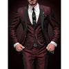 Driedelig herenpak – business blazer, vest en broek