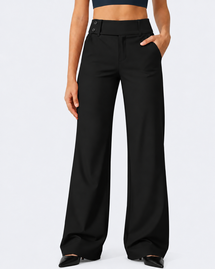 Alledaagse Stretchbroek | Hoge Taille & De Hele Dag Comfort