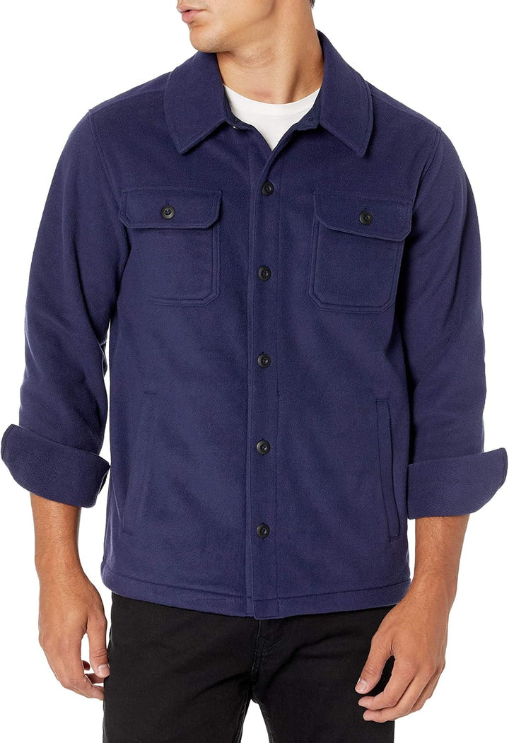 Fleece overshirt voor heren, voorjaar 2026 – Max