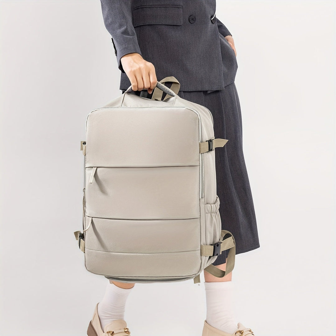 Handbagagerugzak met grote inhoud en schoenenvak