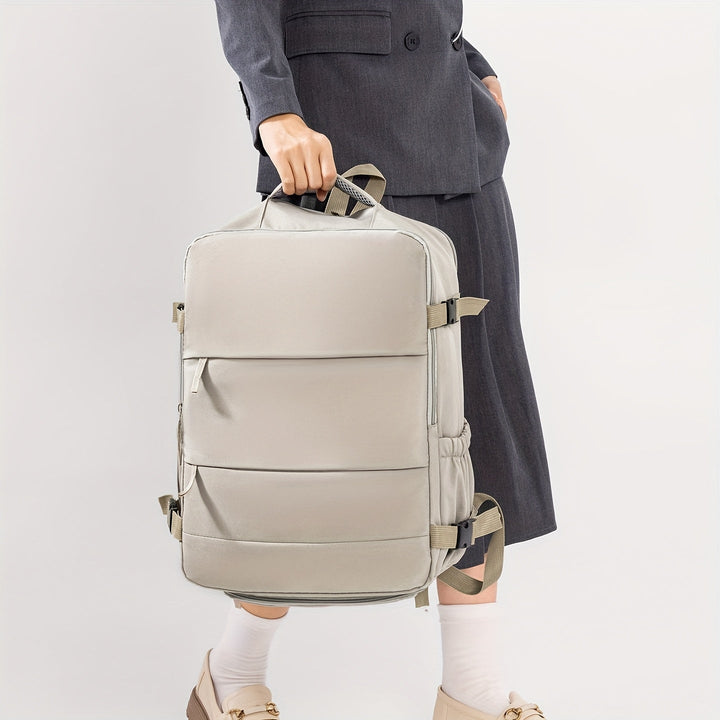 Handbagagerugzak met grote inhoud en schoenenvak