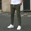 Casual broek met rechte pijpen voor heren
