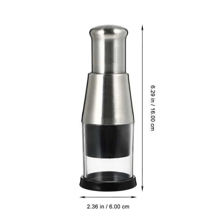 Handmatige RVS groentehakker – ChefChop Pro