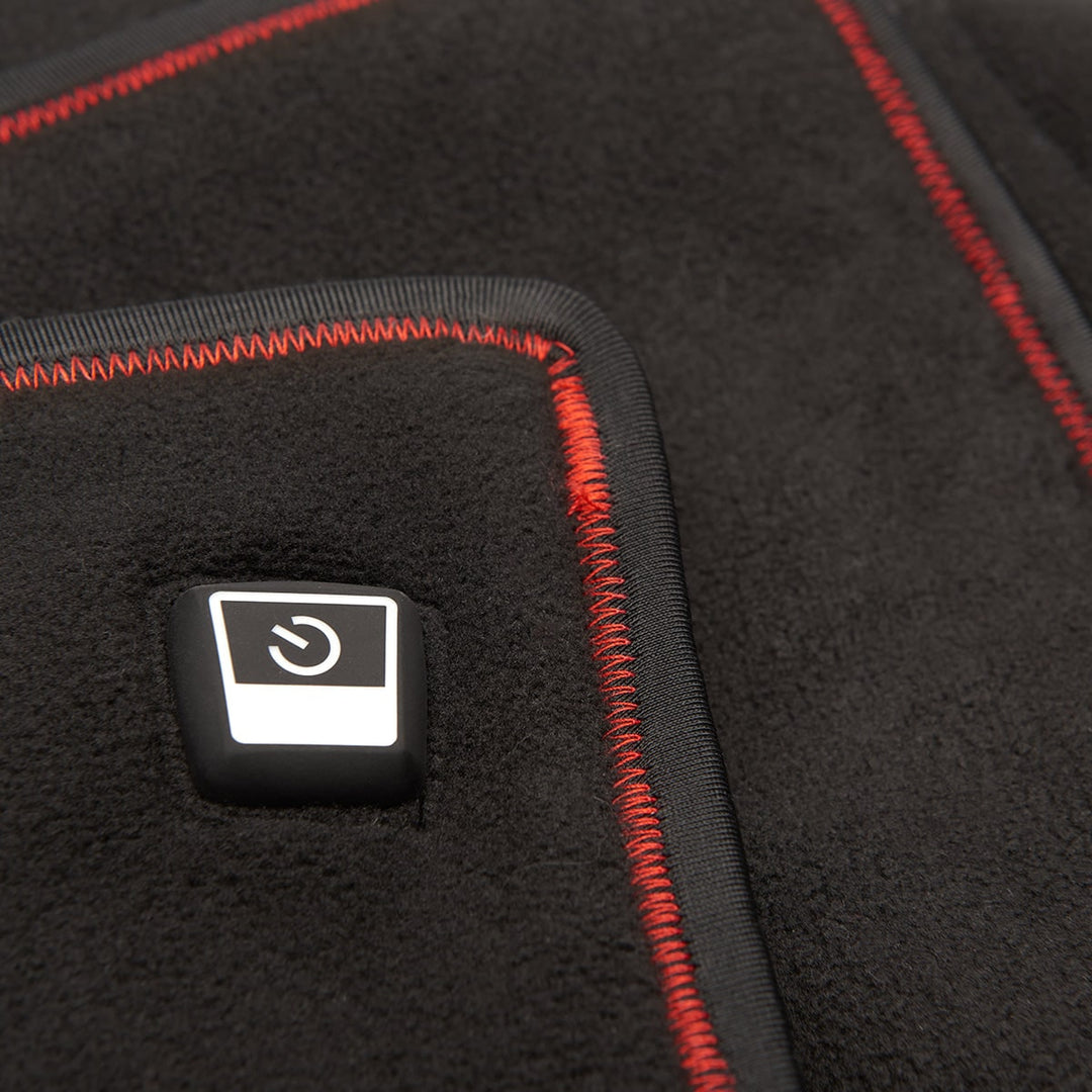 Elektrisch verwarmingskussen groot infrarood voor de hele rug met fleece en automatische uitschakeling