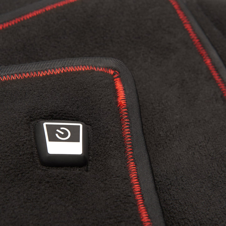 Elektrisch verwarmingskussen groot infrarood voor de hele rug met fleece en automatische uitschakeling