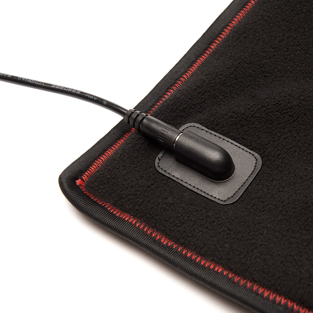 Elektrisch verwarmingskussen groot infrarood voor de hele rug met fleece en automatische uitschakeling