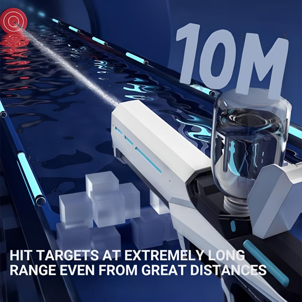 Elektrisch automatisch waterpistool met grote tank en groot bereik – grote inhoud